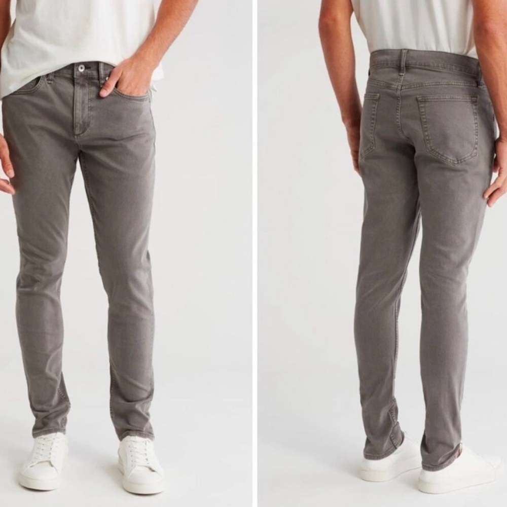 Rag and Bone Men’s Fit 1 Extra Slim Size 32 Gray Denim